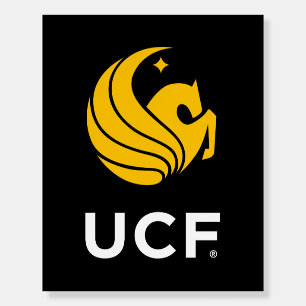 University of Central Florida UCF Pegasus Logo Foam Board