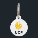 University of Central Florida UCF Pegasus Logo Pet ID Tag<br><div class="desc">Show your school pride with this official University of Central Florida logo. Featuring the iconic UCF Pegasus crest,  this design is perfect for fans,  students,  and alumni. Whether it's game day or just a casual day on campus,  this design is a great way to represent your favorite university.</div>