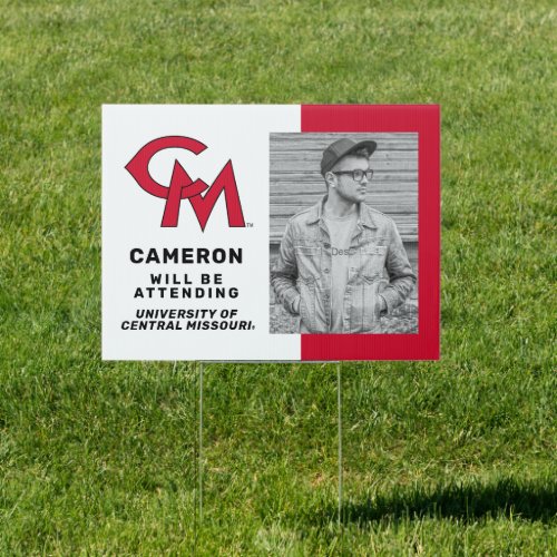 University of Central Missouri  Graduation Sign