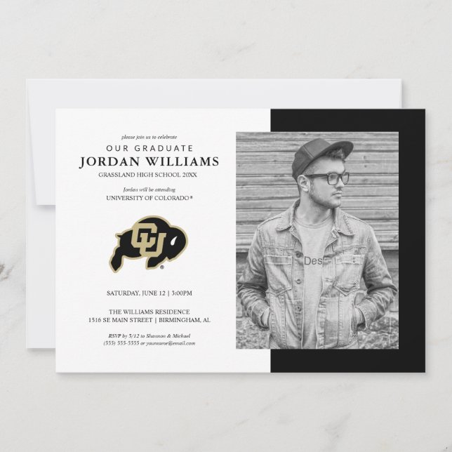 University of Colorado Graduate Announcement (Front)