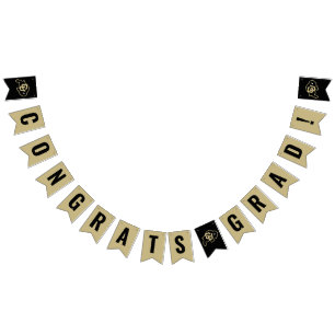 University of Colorado Graduate Bunting Flags