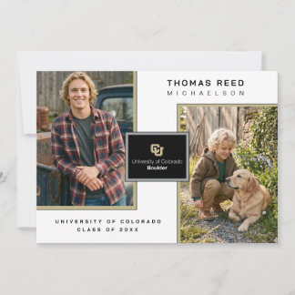 University of Colorado Graduation Invitation