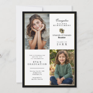 University of Colorado Graduation Invitation