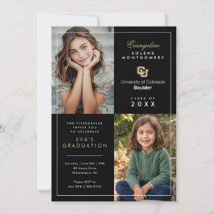University of Colorado Graduation Invitation