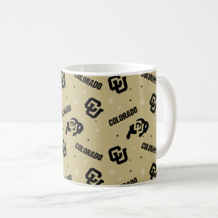 University of Colorado   Holiday Pattern Coffee Mug