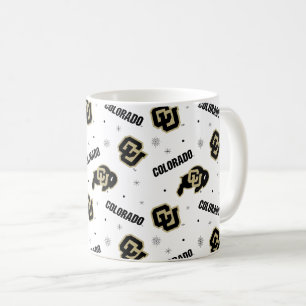 University of Colorado Holiday Pattern Coffee Mug