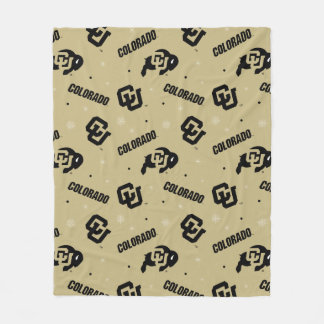 University of Colorado | Holiday Pattern Fleece Blanket