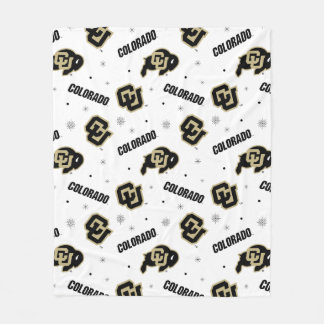 University of Colorado | Holiday Pattern Fleece Blanket