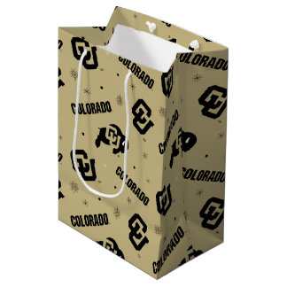 University of Colorado | Holiday Pattern Medium Gift Bag