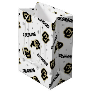 University of Colorado | Holiday Pattern Medium Gift Bag
