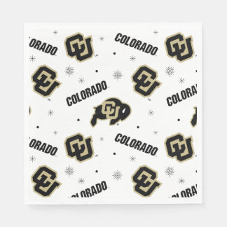 University of Colorado | Holiday Pattern Napkins