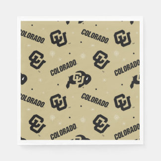 University of Colorado | Holiday Pattern Napkins