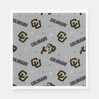 University of Colorado | Holiday Pattern Napkins