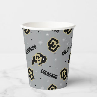 University of Colorado | Holiday Pattern Paper Cups