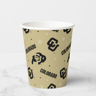 University of Colorado | Holiday Pattern Paper Cups