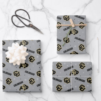 University of Colorado | Holiday Pattern Wrapping Paper Sheets