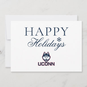 University of Connecticut   Huskies Holiday Card