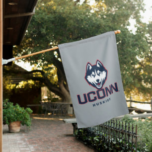 University of Connecticut Huskies House Flag