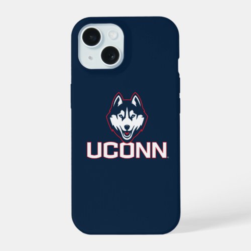 University of Connecticut  Huskies iPhone 15 Case