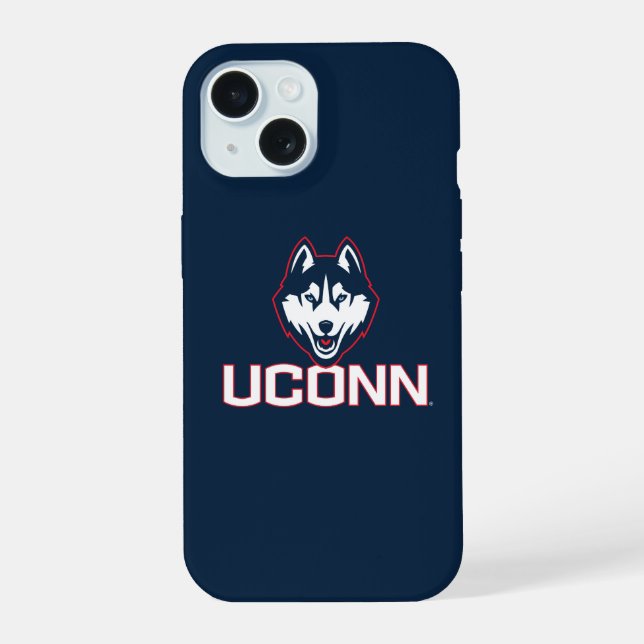 University of Connecticut | Huskies iPhone 15 Case (Back)