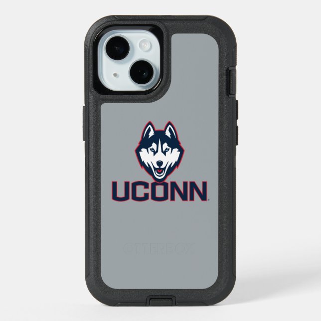 University of Connecticut | Huskies iPhone 15 Case (Back)