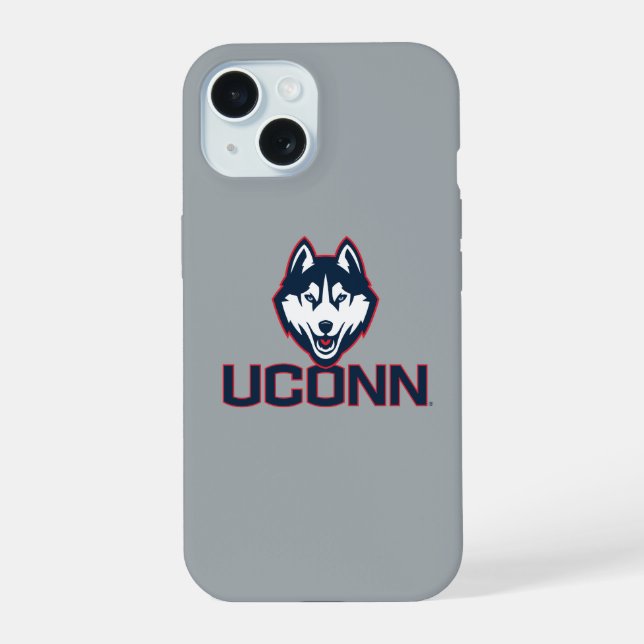University of Connecticut | Huskies iPhone 15 Case (Back)