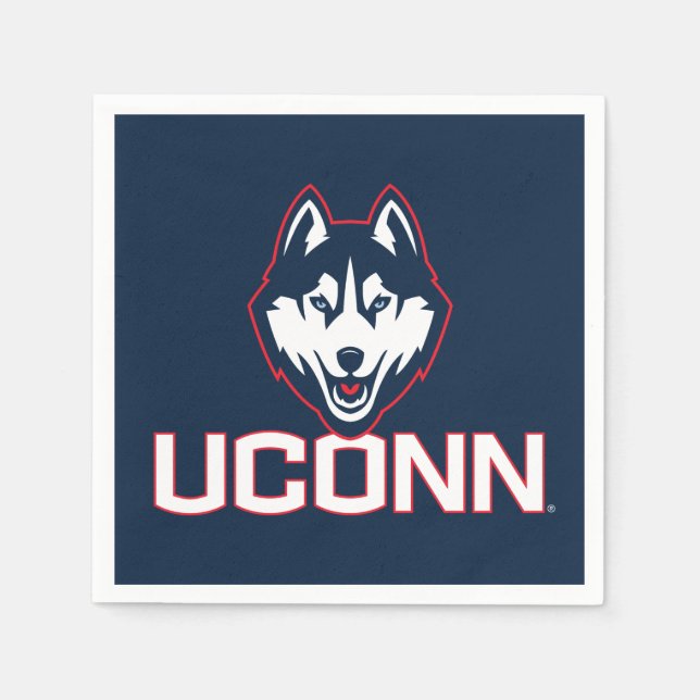 University of Connecticut | Huskies Napkins (Front)
