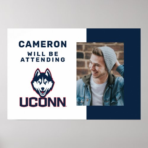 University of Connecticut  Huskies Poster