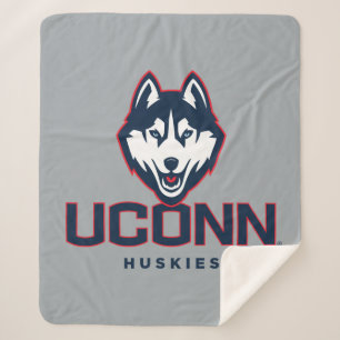 University of Connecticut Huskies Sherpa Blanket