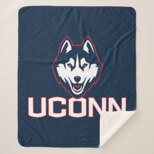 University of Connecticut Huskies Sherpa Blanket