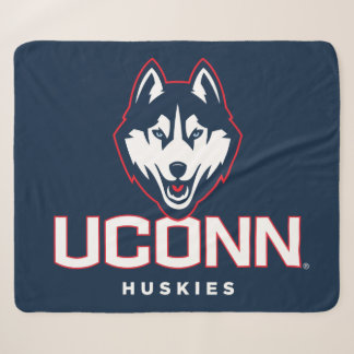 University of Connecticut Huskies Sherpa Blanket