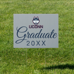 University of Connecticut   Huskies Sign