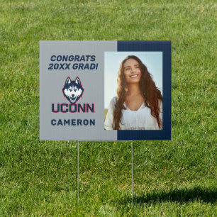 University of Connecticut   Huskies Sign