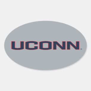 University of Connecticut   UCONN Oval Sticker