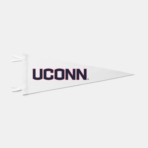 University of Connecticut  UCONN Pennant Flag