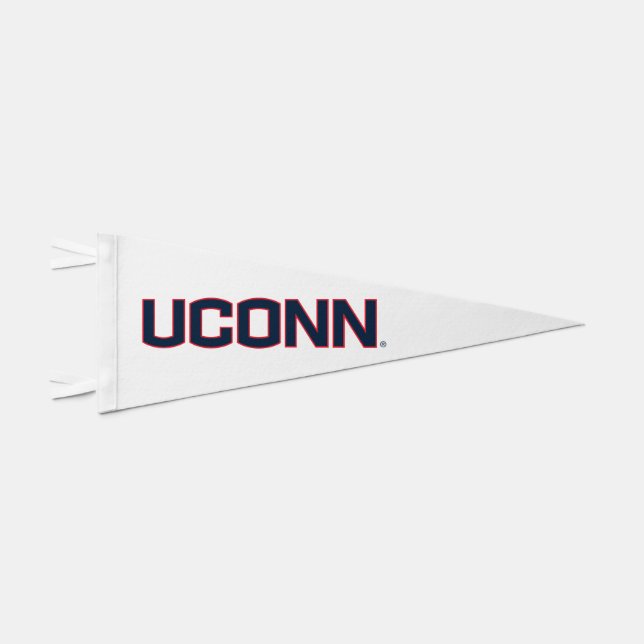 University of Connecticut | UCONN Pennant Flag (Front)
