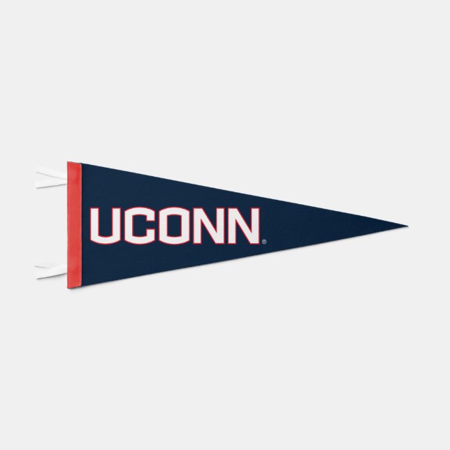 University of Connecticut | UCONN Pennant Flag (Front)