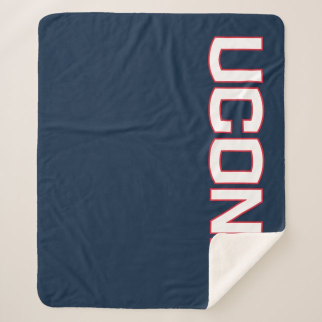 University of Connecticut | UCONN Sherpa Blanket (Front)