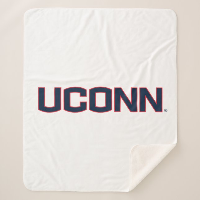 University of Connecticut | UCONN Sherpa Blanket (Front)