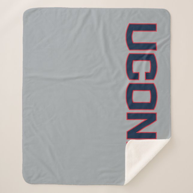 University of Connecticut | UCONN Sherpa Blanket (Front)
