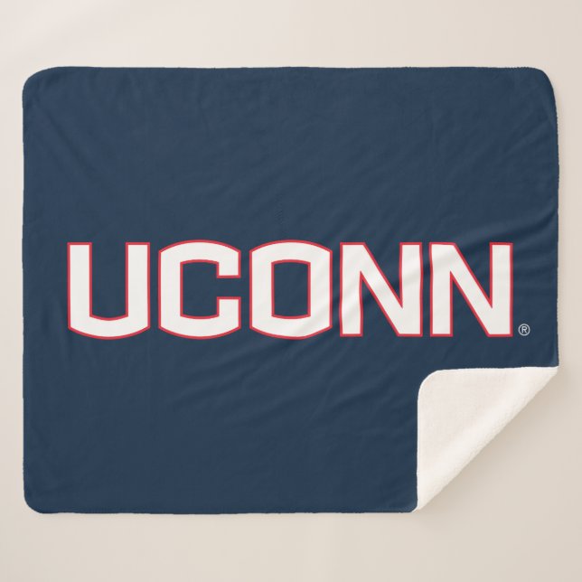 University of Connecticut | UCONN Sherpa Blanket (Front (Horizontal))