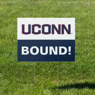 University of Connecticut   UCONN Sign