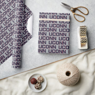 University of Connecticut   UCONN Wrapping Paper