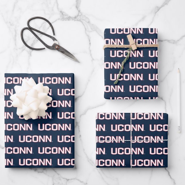 University of Connecticut | UCONN Wrapping Paper Sheets (Front)