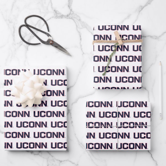 University of Connecticut | UCONN Wrapping Paper Sheets (Front)