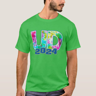 University of Delaware UD 24 Logo Tie Dye Oversize T-Shirt