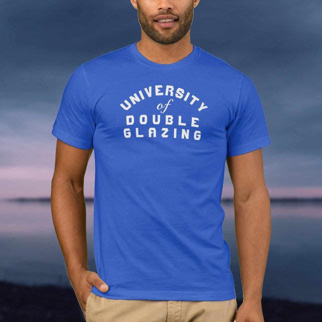 University of Double Glazing Graphic T-Shirt (Creator Uploaded)