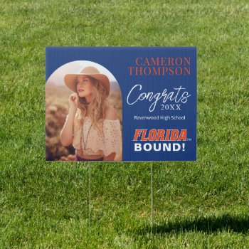 University Of Florida Bound | Arch Photo Sign by UniversityofFlorida at Zazzle