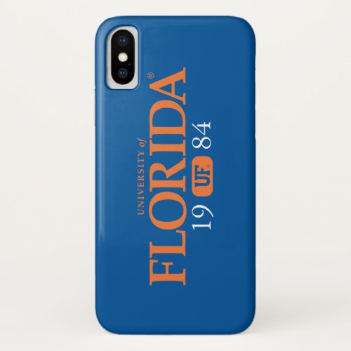 University of Florida Class Year iPhone X Case