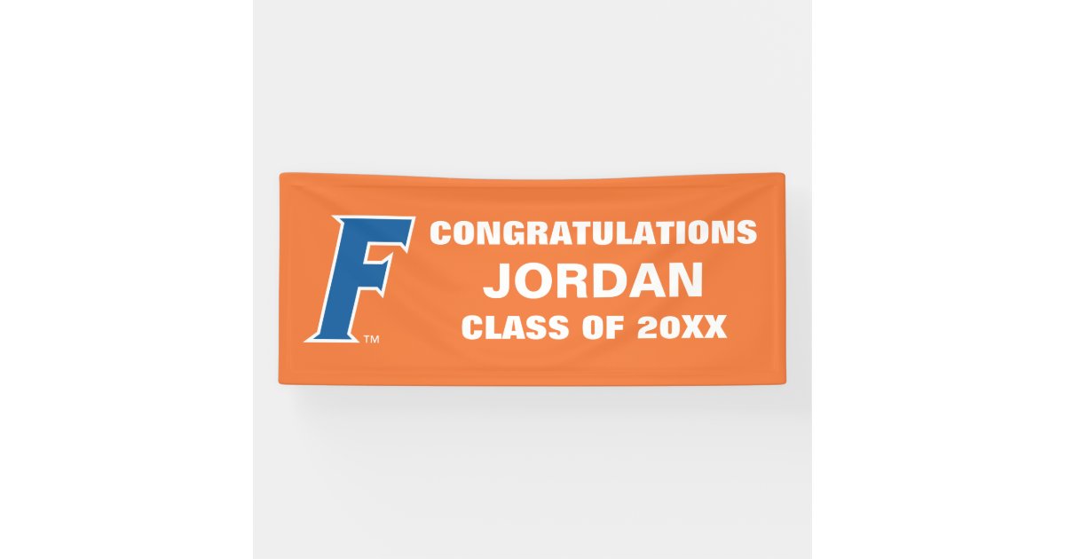 University Of Florida F Banner Zazzle Com